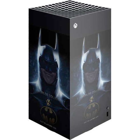 DC Comics The Flash Movie: Batman Poster XBox Series X Digital Edition Console Skin